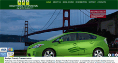 Desktop Screenshot of budgetfriendlytransportation.com